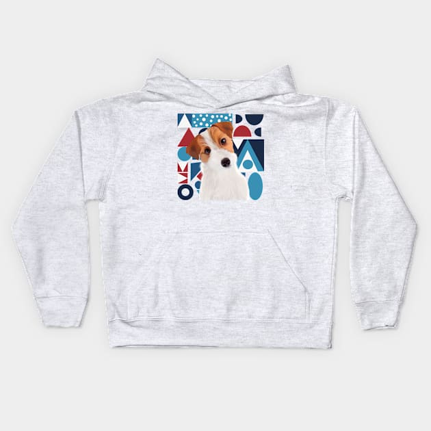 Jack Russell Terrier Kids Hoodie by Suneldesigns